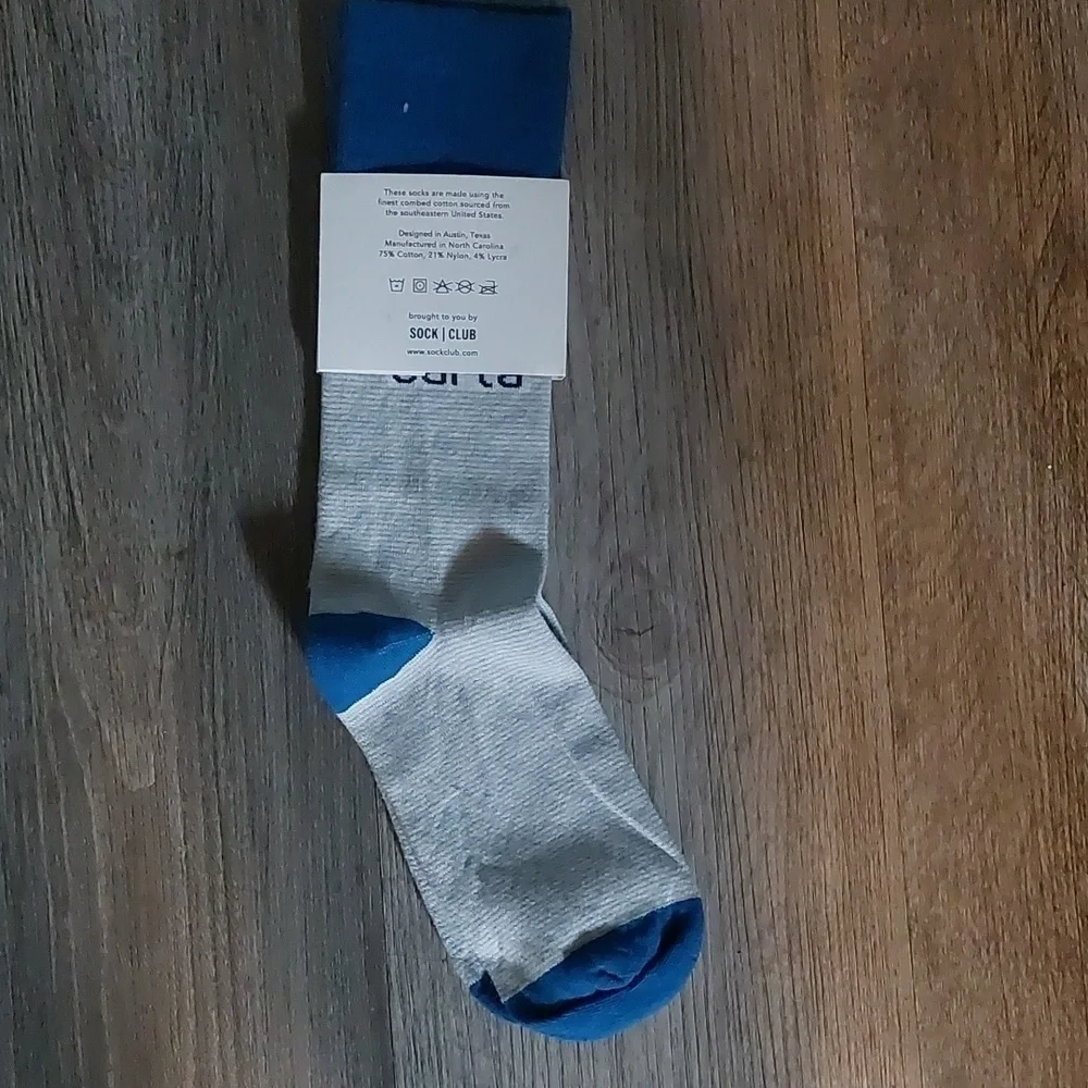 Carta Sport Socks Mens S/M Blue